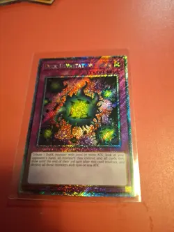 YuGiOh Quarter Century Bonanza Deck Devastation Virus Platinum Secret Rare EN150 - Image 1