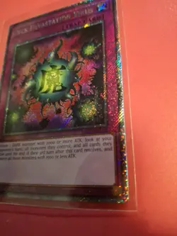 YuGiOh Quarter Century Bonanza Deck Devastation Virus Platinum Secret Rare EN150 - Image 2