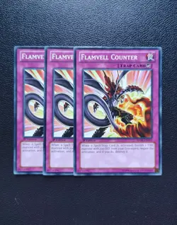 Yu-Gi-Oh - Flamvell Counter 3X - Full Playset - Image 1
