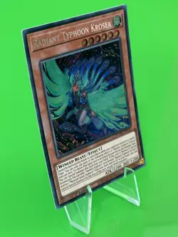 Yu-Gi-Oh Doom Of Dimensions Radiant Typhoon Krosea Seret Rare DOOD-EN015 NM!!! - Image 2