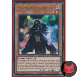 Yugioh Knightmare Corruptor Iblee MP19-EN011 Ultra Rare 1st Edition NM - Image 1