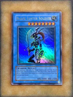 Yugioh Black Luster Soldier SYE-024 Ultra Rare LP - Image 1