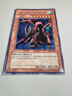 Yu-Gi-Oh! TCG - Harpie's Pet Dragon FMR-002- Moderate to heavy play - Image 2