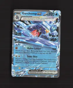 Garchomp ex 038/182 Paradox Rift Ultra Rare Holo Pokemon Card NM - Image 1