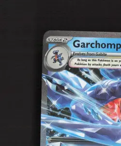 Garchomp ex 038/182 Paradox Rift Ultra Rare Holo Pokemon Card NM - Image 3