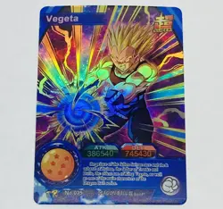 Vegeta - Dragon Ball Super Trading Card TCR No.035 Holo Foil Tc5 - Image 1