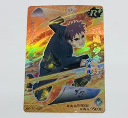 Rasa 4th Kazekage - Naruto Trading Card HY-R-059 Rainbow Holo Foil Rare Plus Tc7 - Image 1