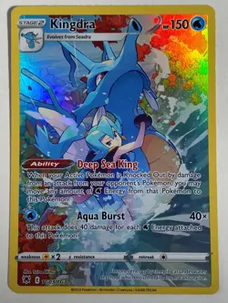 Pokemon TCG Card Lot - Iron Crown Ex 191 - Kingdra TG03 - Toxtricity V 182 - NM - Image 1