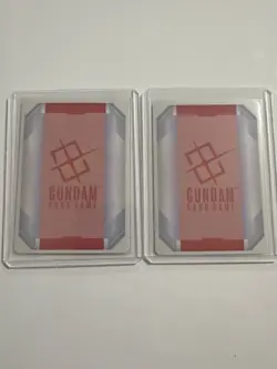 2x Resource Alternate Art Heero Yuy Foil RP-001 Japanese Promo - Gundam Card Gam - Image 2