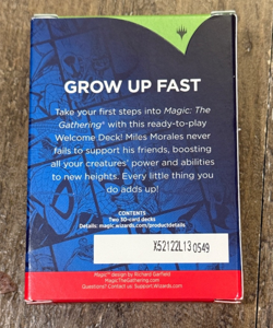 MTG Magic The Gathering Marvel's Spider-Man 30 Card Welcome Deck GREEN AND BLACK - Image 2