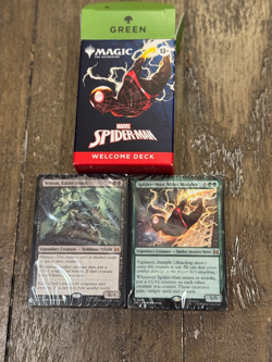 MTG Magic The Gathering Marvel's Spider-Man 30 Card Welcome Deck GREEN AND BLACK - Image 4