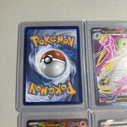 Pokemon Mega Evolutions Full Art 4 Card Lot - Image 3