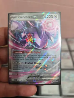 Genesect EX 067/086 - Black Bolt - Pokemon Card - Near Mint - Image 1