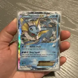 Vaporeon EX - 24/83 - Pokemon Generations XY Ultra Rare Card LP - Image 1