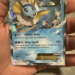 Vaporeon EX - 24/83 - Pokemon Generations XY Ultra Rare Card LP - Image 4