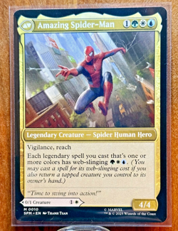 MTG Peter Parker Amazing Spider-Man Mythic 0010 SPM Marvel's Spider-Man NM - Image 2