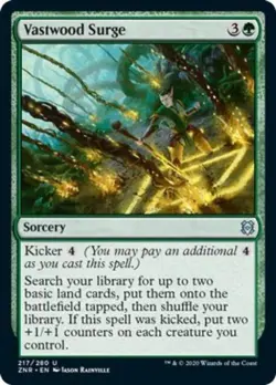 Vastwood Surge - Light Play MTG Zendikar Rising - Image 1