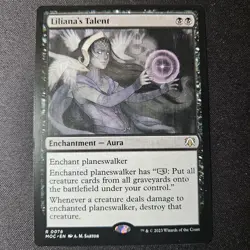 Liliana's Talent (0076) Commander: March of the Machine LP MTG - Image 1