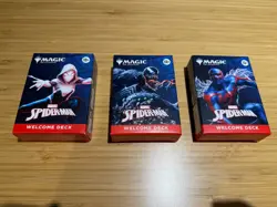 Spider-Man MTG Welcome Deck Bundle Black/Red/Blue - Image 2