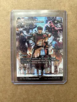 Newfound Adventure - Showcase - MtG Final Fantasy - NM - - Image 1