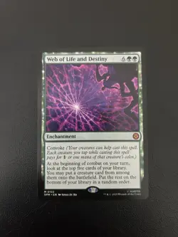Web of Life and Destiny - MTG - Spider-Man Regular Mythic Rare 122 - Image 1