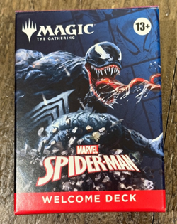 MTG Magic The Gathering Marvel's Spider-Man 30 Card Welcome Decks: BLACK AND RED - Image 1