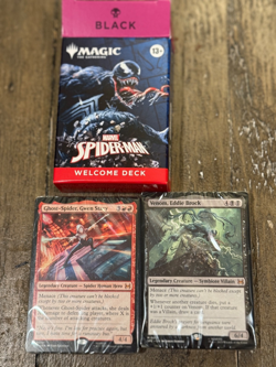 MTG Magic The Gathering Marvel's Spider-Man 30 Card Welcome Decks: BLACK AND RED - Image 3