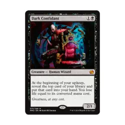 WOTC MtG Modern Masters 2015 Dark Confidant (MR) (Foil) NM - Image 1