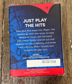 MTG Magic The Gathering Marvel's Spider-Man 30 Card Welcome Decks: RED AND BLACK - Image 2