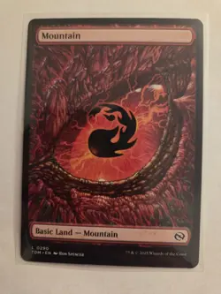 MTG Tarkir: Dragonstorm Full Art Mountain Basic Land #0290 Regular Card - Image 1