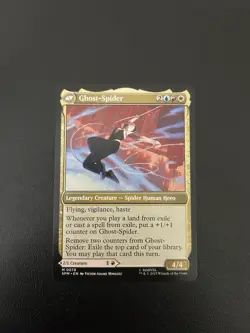 Gwen Stacy - Ghost Spider - MTG - Spider-Man Regular Mythic Rare 78 - Image 2
