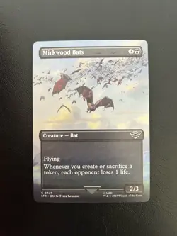 Mtg Mirkwood Bats (Borderless) Lord of the Rings Common 421 - Image 1