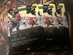 MTG Harmonize (7021) *Non-Foil* Secret Lair: Spider-Man Bonus Card MT/NM X3 - Image 1