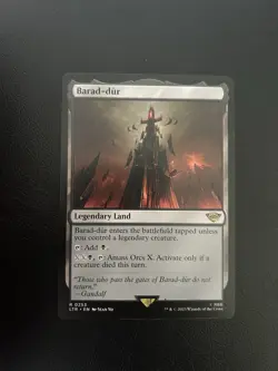 Barad-dur Universes Beyond: the Lord of the Rings: Mtg 253 Regular Rare - Image 1