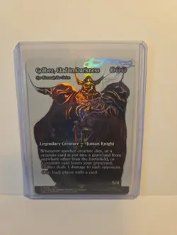 MTG - Golbez, Clad in Darkness - Syr Konrad, the Grim - FOIL Showcase U #10 - Image 1