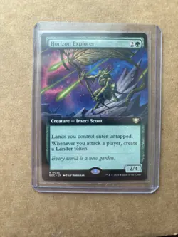 1x Horizon Explorer, Extended Art, Edge of Eternities, Magic MTG NM - Image 1
