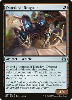 Daredevil Dragster Aether Revolt (AER) MTG Magic Cards F#185 - Image 1