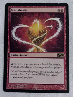 MTG Manabarbs M12 NM - Image 1