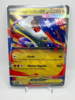 JUMBO Pokemon MEGA EVOLUTION Mega Latias ex Black Star Promo 011 - Image 1