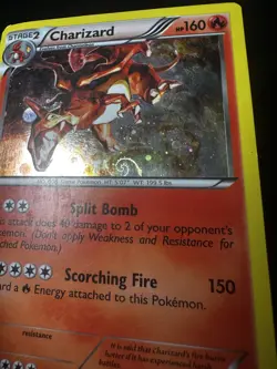 Charizard 19/113 Legendary Treasure Cosmos LP Holo Pokemon TCG ~ SWIRL💫 - Image 2