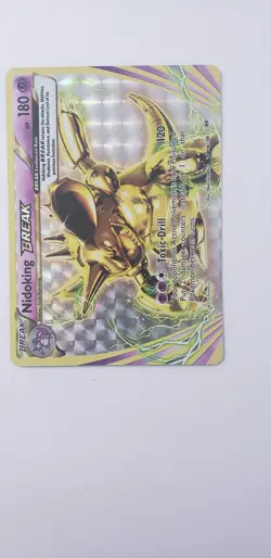 Nidoking BREAK 46/108 Evolutions Pokemon TCG NM - Image 1