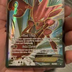 Pokemon Scizor EX Full Art XY Breakpoint 119/122 Near Mint Condition - Image 4