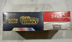 Pokemon Surging Sparks ETB and Booster Bundle Costco 2-pack Factory Sealed New - Image 2