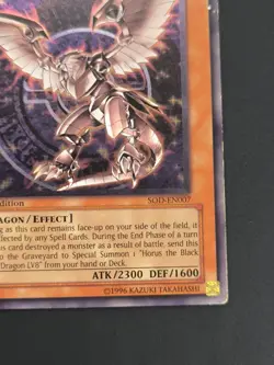 Horus The Black Flame Dragon LV6 - SOD-EN007 - Ultimate Rare 1st ed - MP Yugioh - Image 4