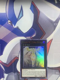 Yugioh Number 39: Utopia Double DUPO-EN008 Ultra Rare 1st Ed NM - Image 1