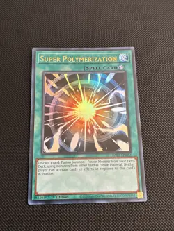 YuGiOh! - Super Polymerization RA03-EN053 Ultra Rare 1st Edition Near Mint - Image 1