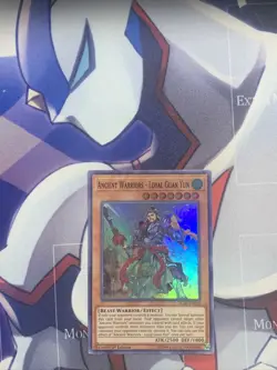 Yugioh: Ancient Warriors - Loyal Guan Yun - IGAS-EN012 - Super Rare - 1st Ed NM - Image 1