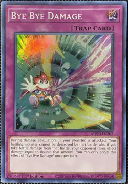 Bye Bye Damage MP20-EN202 2020 Tin of Lost Memories 1st Edition - Yugioh Card - Image 1