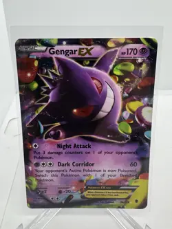 Gengar EX Ultra Rare XY - Phantom Forces 34/119 NM - XY Pokemon Card - TCG - Image 1