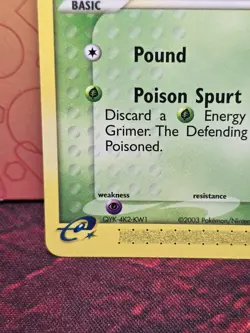 Pokemon Card Grimer (EX Dragon) 57/97 NEAR MINT Non-Holo Common - NEVER PLAYED - Image 5